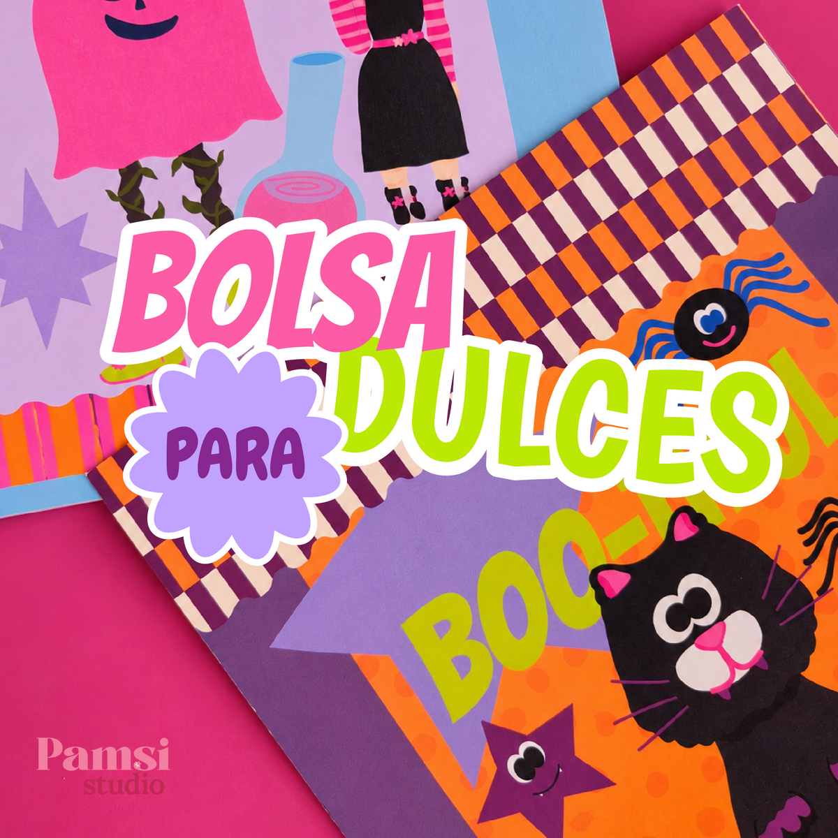 Bolsa para Dulces Halloween | Archivo Digital