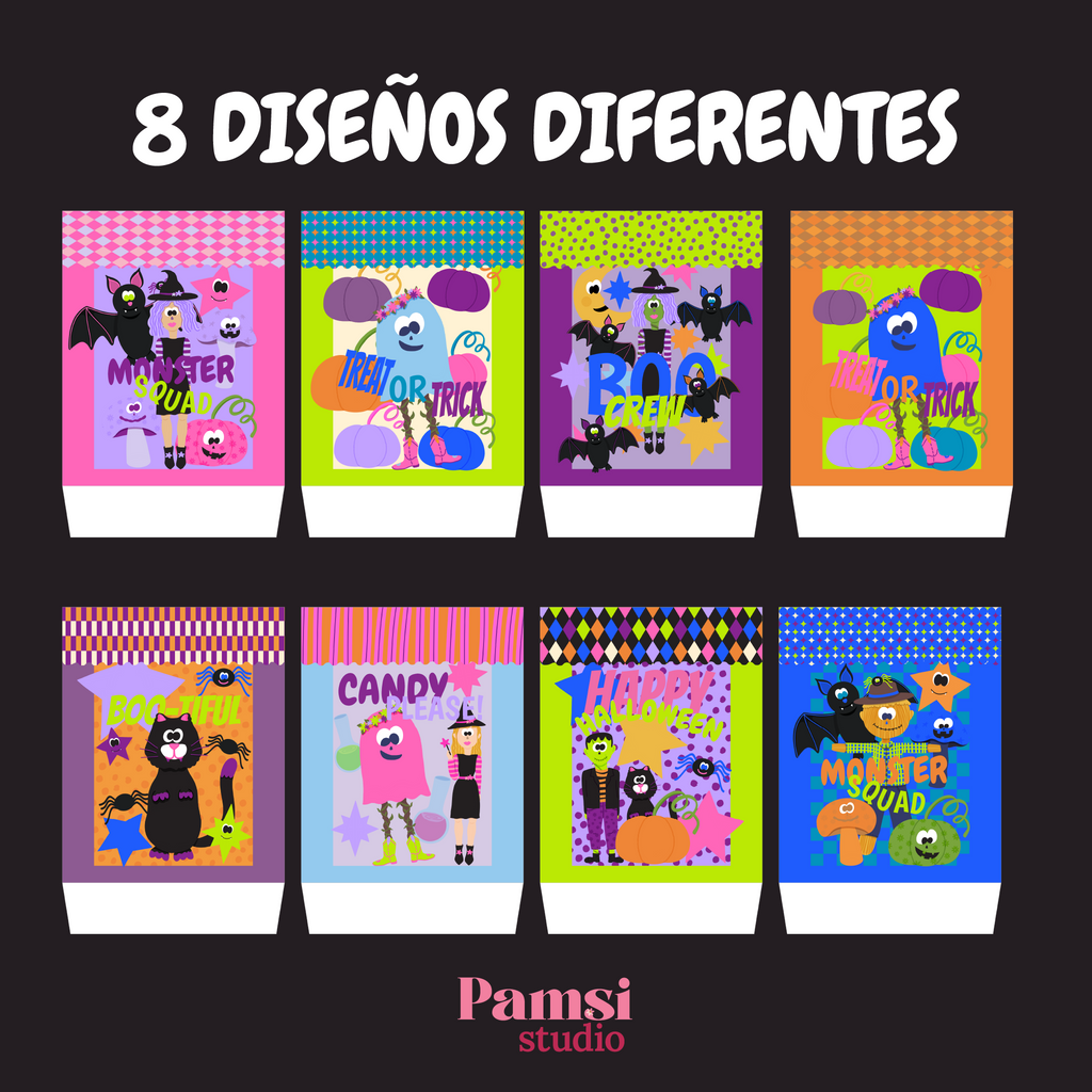 Bolsa para Dulces Halloween | Archivo Digital