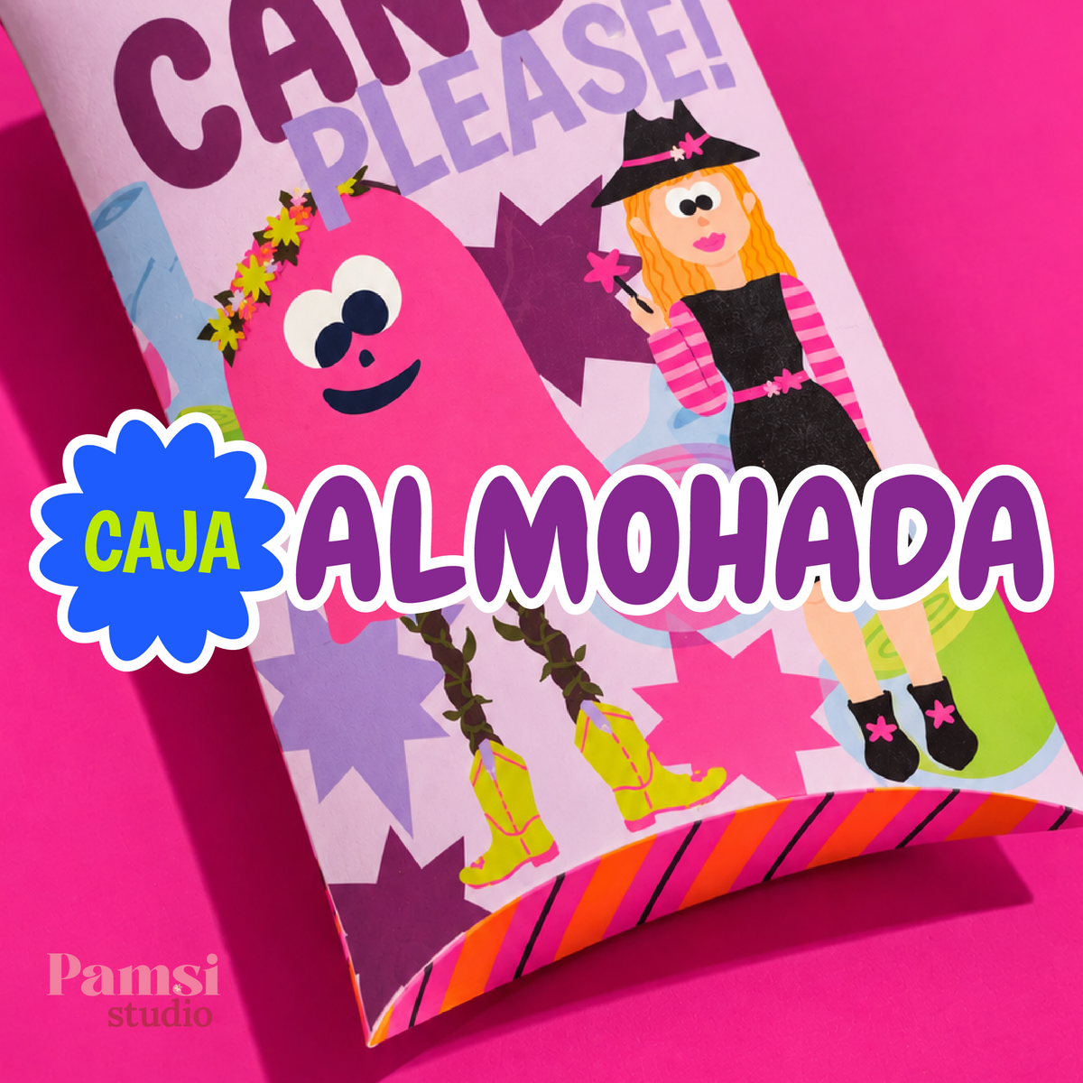 Caja almohada halloween | Archivo Digital