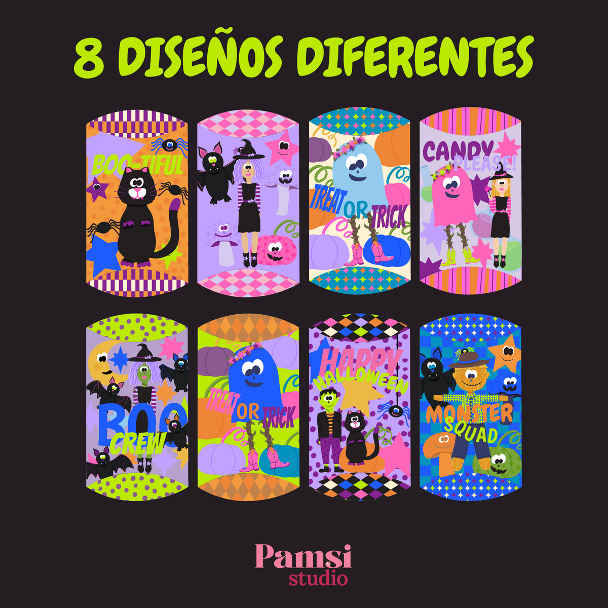 Caja almohada halloween | Archivo Digital