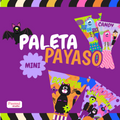Paleta Payaso Mini Halloween | Archivo Digital