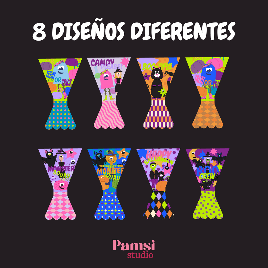 Paleta Payaso Mini Halloween | Archivo Digital